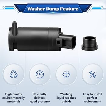 Amazon.com: HHCSOP Windshield Washer Motor Pump w/Grommet